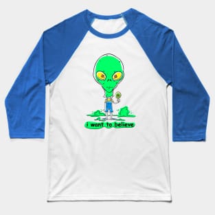 Ufo Baseball T-Shirt